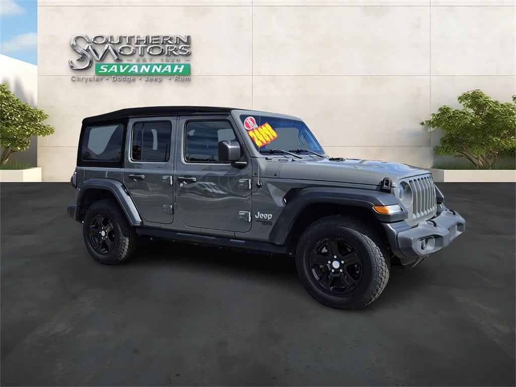 2018 Jeep Wrangler Unlimited Sport S 4x4