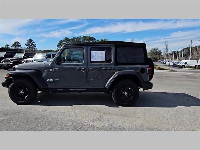 2018 Jeep Wrangler Unlimited Sport S 4x4