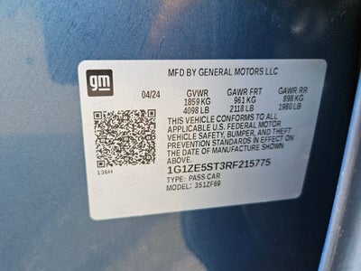 2024 Chevrolet Malibu FWD 2LT