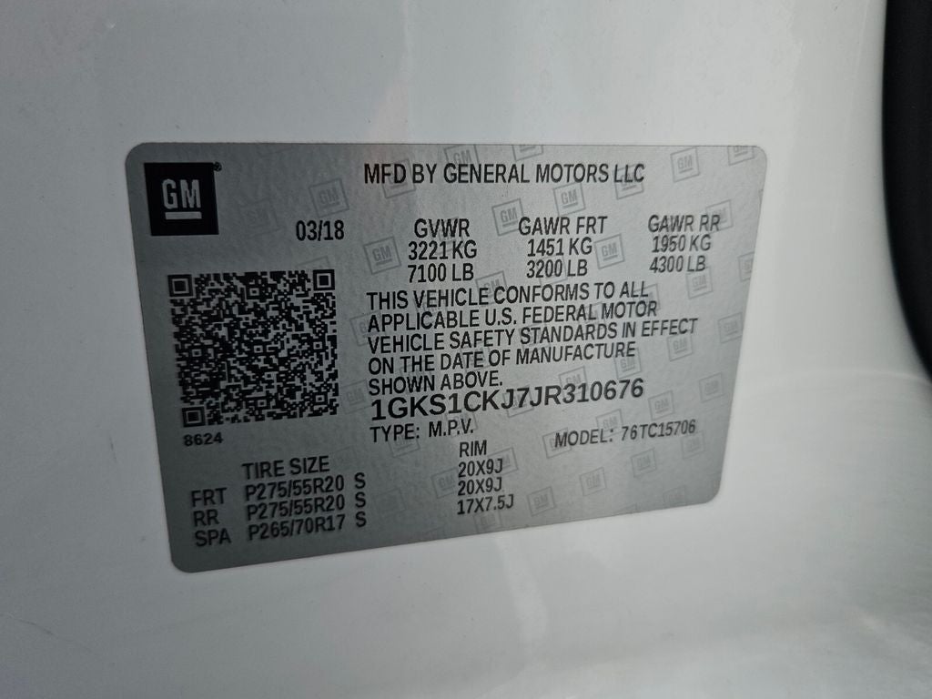 2018 GMC Yukon Denali