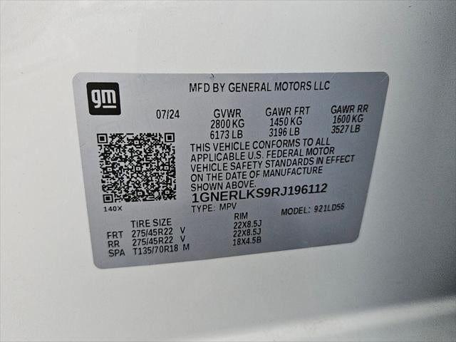 2024 Chevrolet Traverse FWD RS