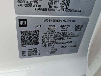 2025 GMC Sierra 1500 4WD Crew Cab Short Box SLT