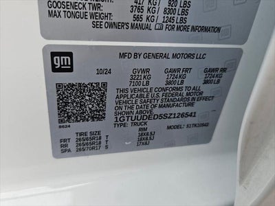 2025 GMC Sierra 1500 4WD Crew Cab Short Box SLT