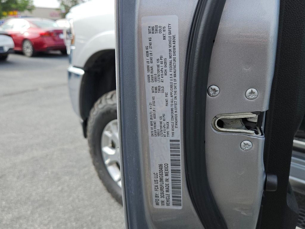 2021 RAM 2500 Laramie Crew Cab 4x4 6'4' Box