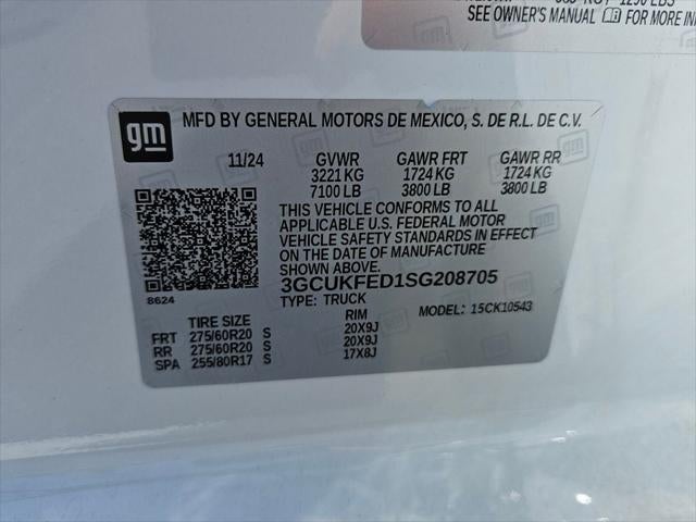 2025 Chevrolet Silverado 1500 4WD Crew Cab Short Bed LT Trail Boss