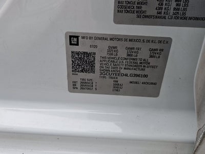 2020 Chevrolet Silverado 1500 4WD Crew Cab Short Bed RST