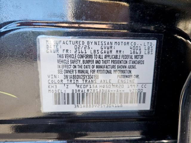 2025 Nissan Sentra SR