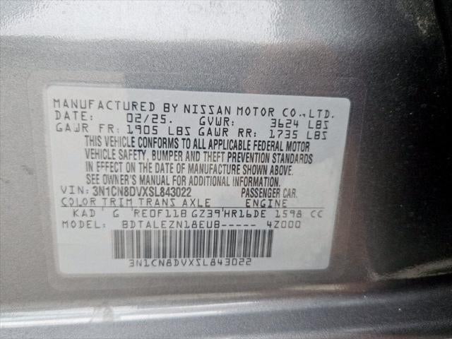 2025 Nissan Versa 1.6 S
