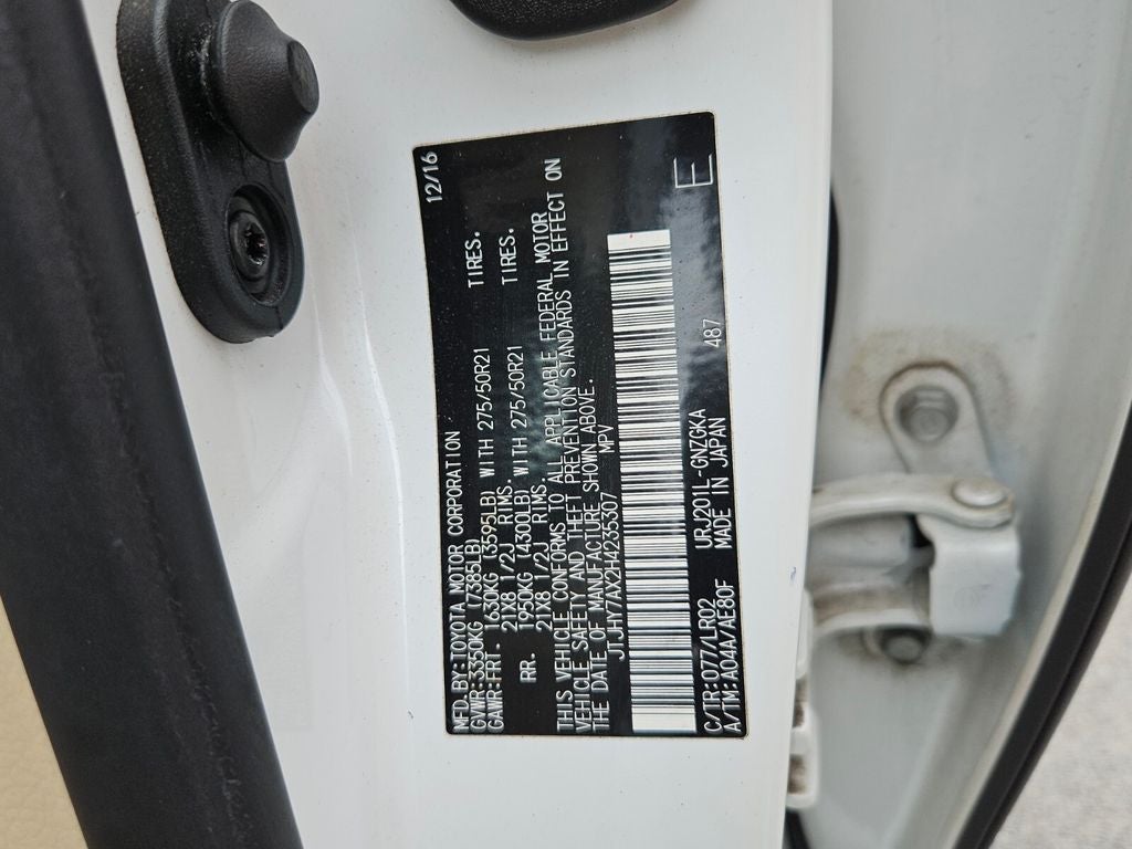 2017 Lexus LX 570 570