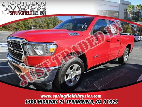 2022 RAM 1500 Big Horn Quad Cab 4x2 6'4' Box