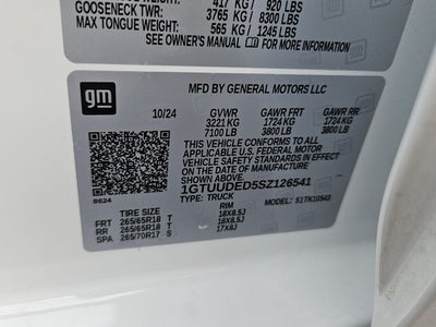 2025 GMC Sierra 1500 4WD Crew Cab Short Box SLT