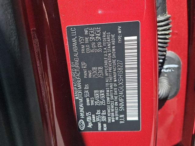 2025 Hyundai Santa Fe SEL