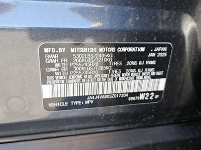 2025 Mitsubishi Outlander SE 2.5 S-AWC