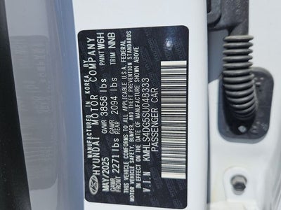 2025 Hyundai Elantra SEL Convenience