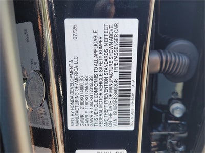 2025 Acura TLX with Technology Package