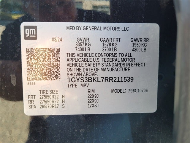 2024 Cadillac Escalade Premium Luxury