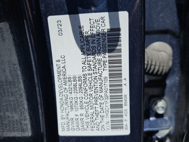 2023 Honda Accord EX