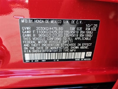 2025 Acura ADX A-Spec with Advance Package