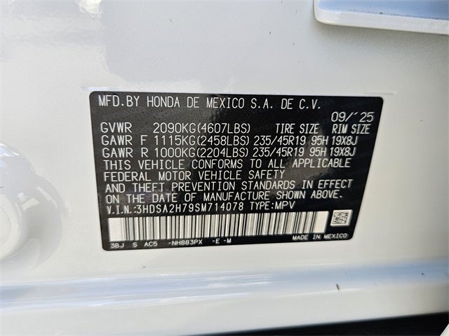 2025 Acura ADX A-Spec with Advance Package