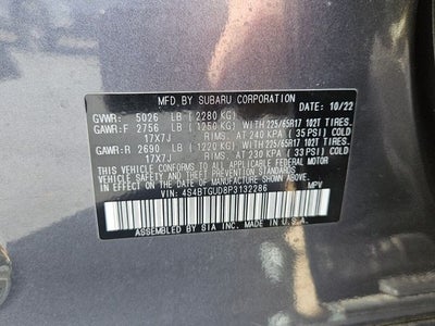 2023 Subaru Outback Wilderness