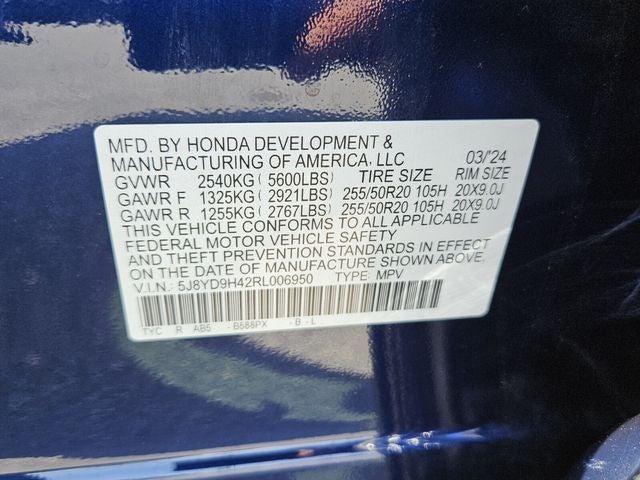 2024 Acura MDX Technology