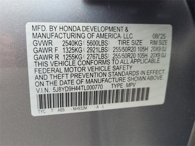 2026 Acura MDX with Technology Package