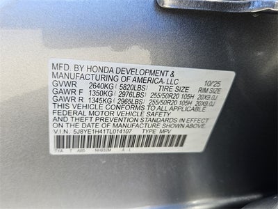 2026 Acura MDX with Technology Package