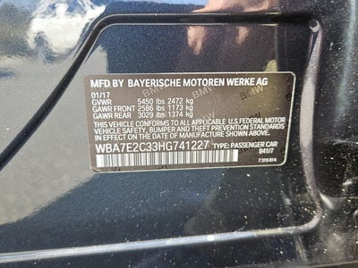 2017 BMW 7 Series 740i