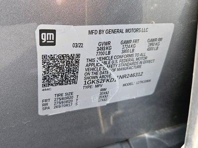 2022 GMC Yukon XL SLE