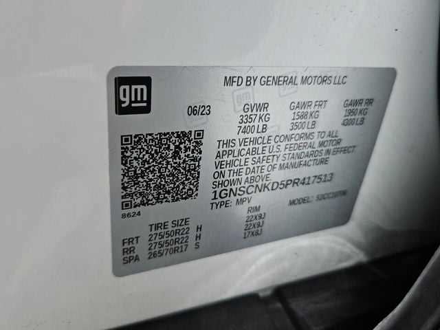 2023 Chevrolet Tahoe LT