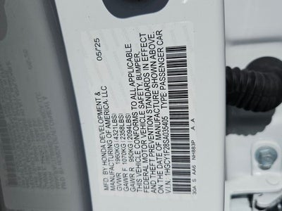 2025 Honda Accord LX