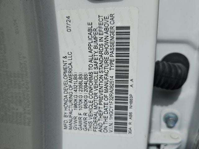 2024 Honda Accord EX