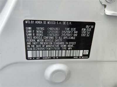 2019 Honda HR-V EX-L