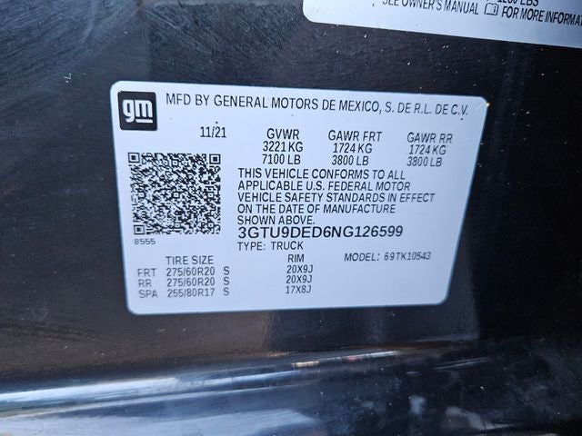 2022 GMC Sierra 1500 Limited SLT