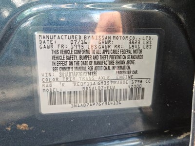 2016 Nissan Sentra SV