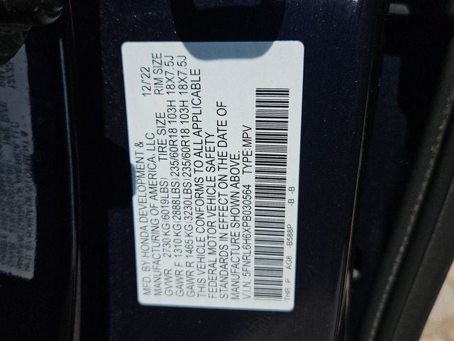 2023 Honda Odyssey EX-L