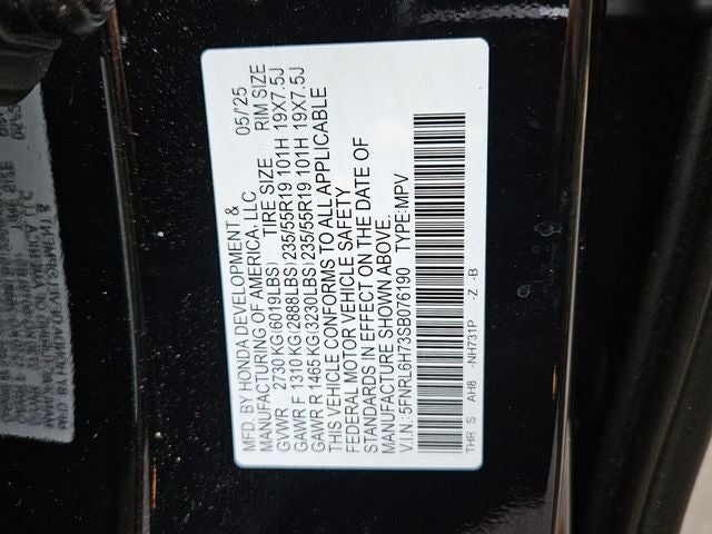 2025 Honda Odyssey Sport-L