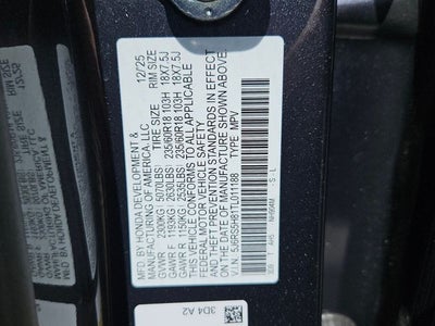 2026 Honda CR-V Hybrid Sport-L