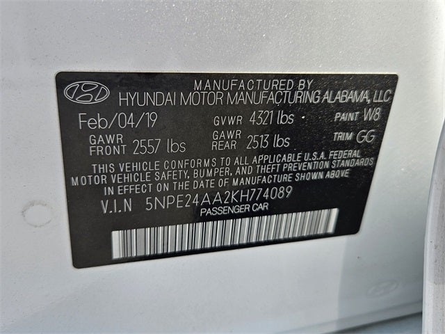 2019 Hyundai Sonata ECO