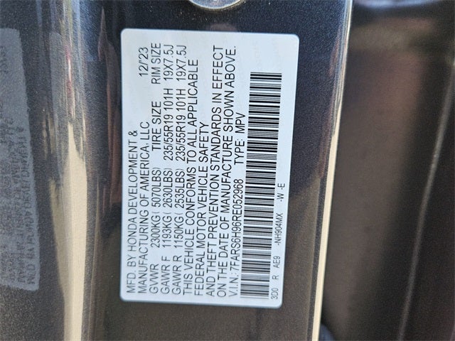 2024 Honda CR-V Hybrid Sport Touring