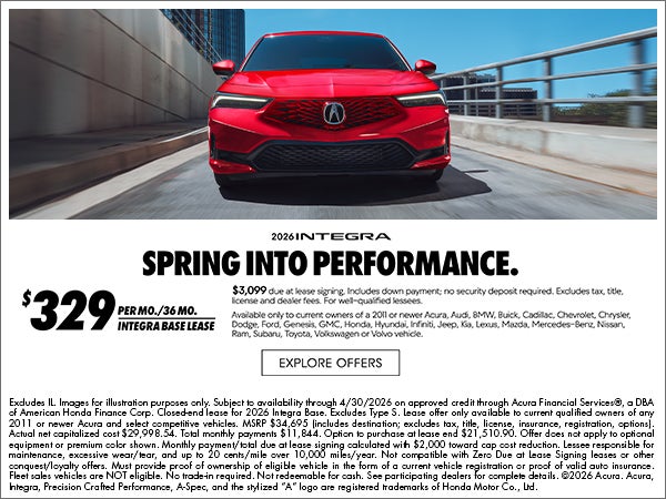 2026 Integra