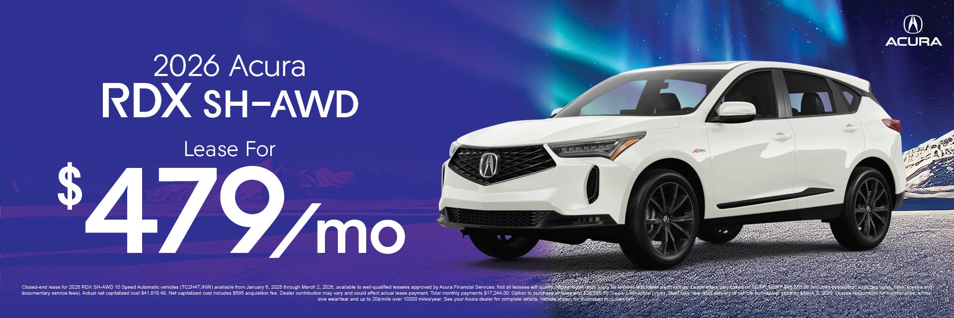 2026 Acura RDX SH-AWD