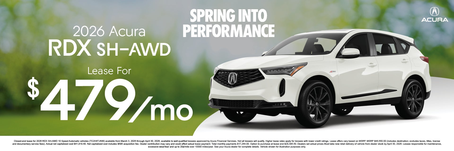2026 Acura RDX SH-AWD