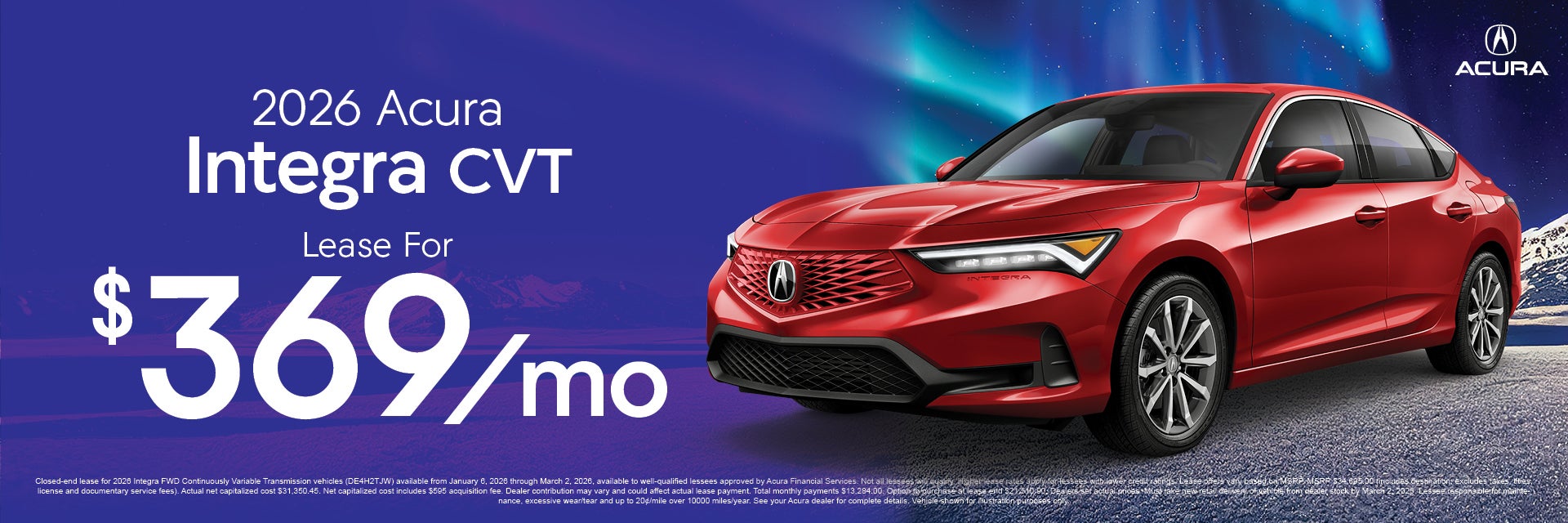 2026 Acura Integra